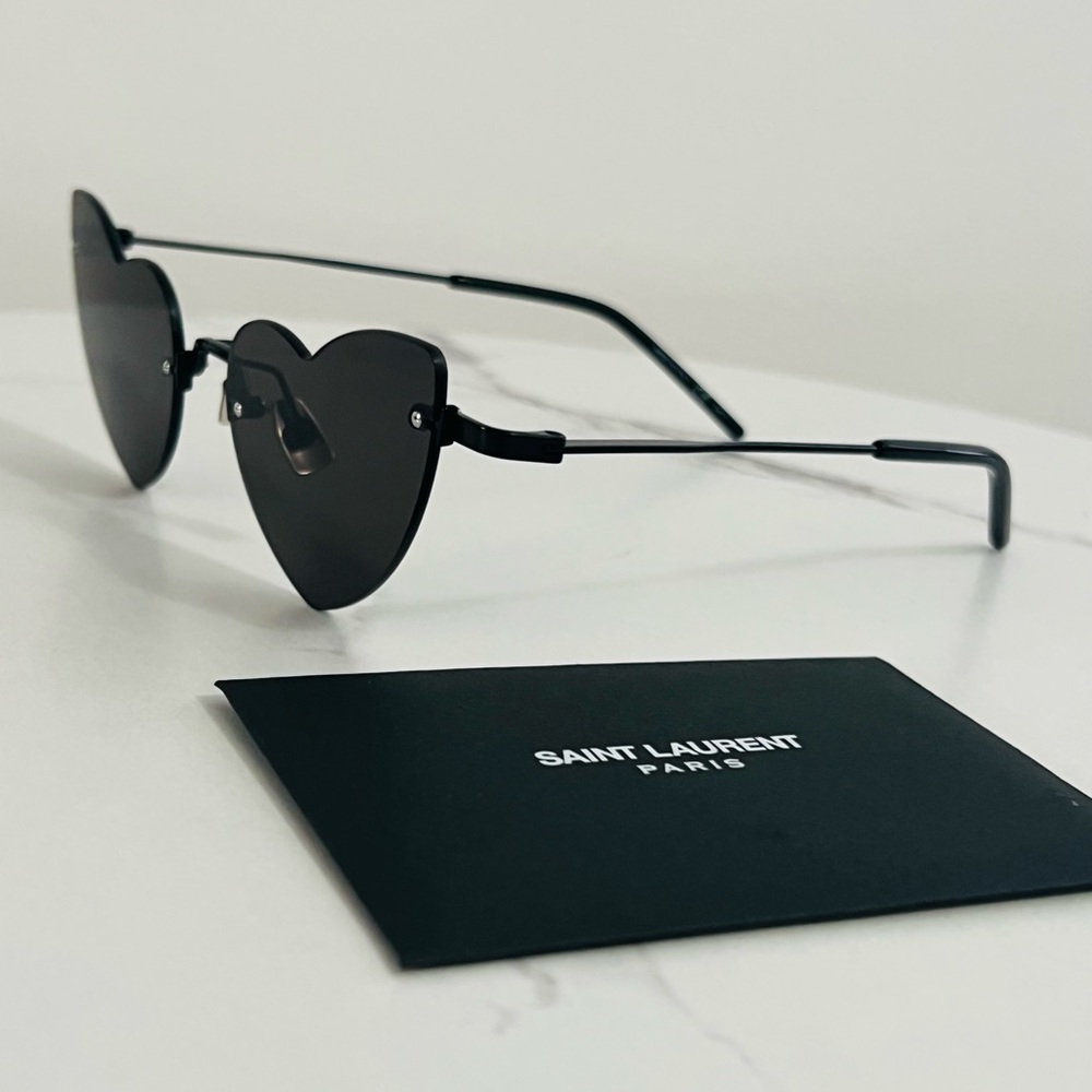 Yves Saint Laurent Iconic Heart Sunglasses - Picture 4 of 11